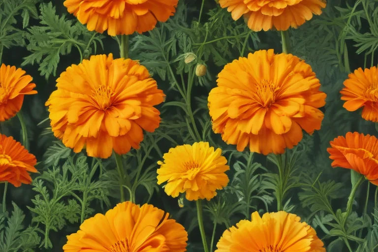 marigolds transparent