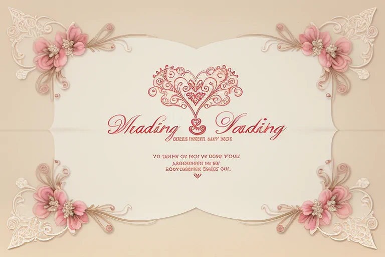 background of wedding card