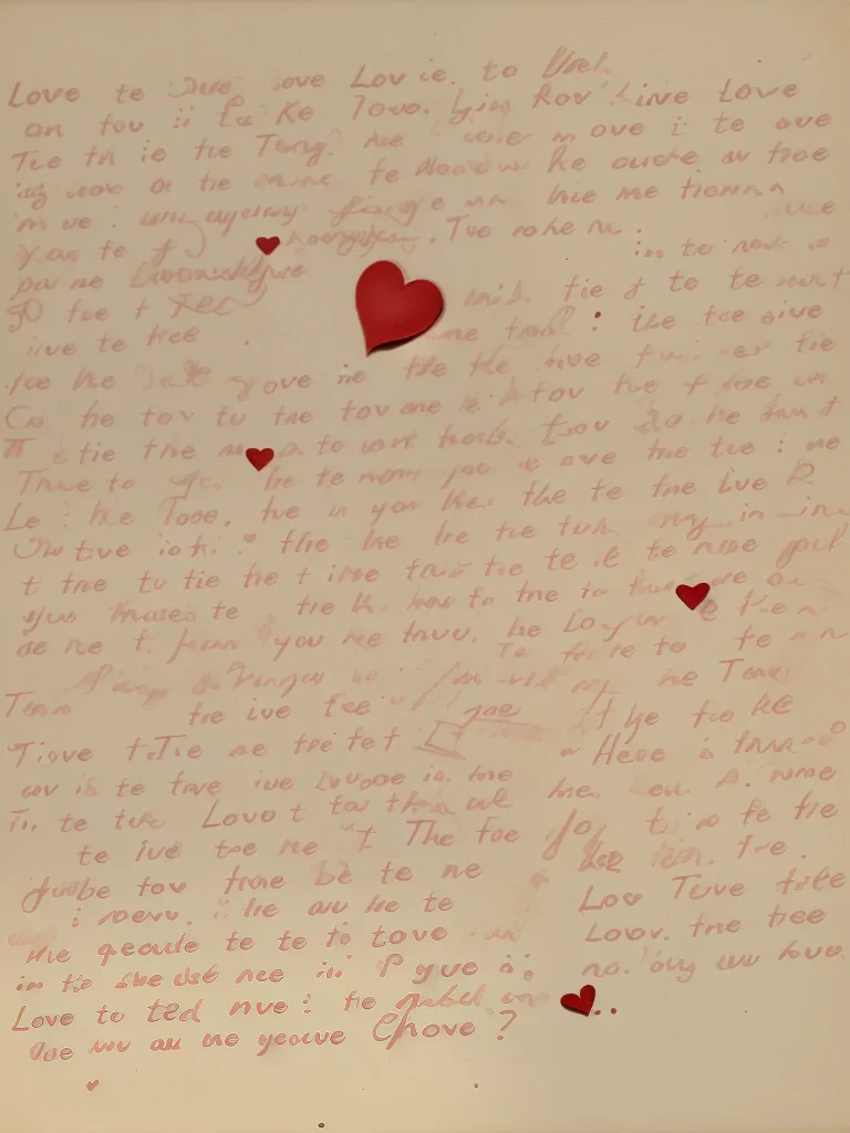 love letters png
