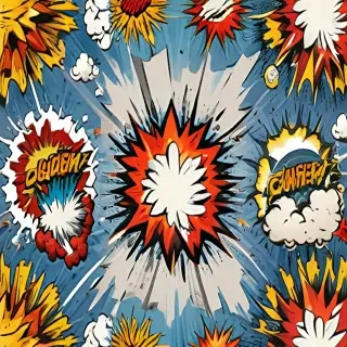 comic explosion