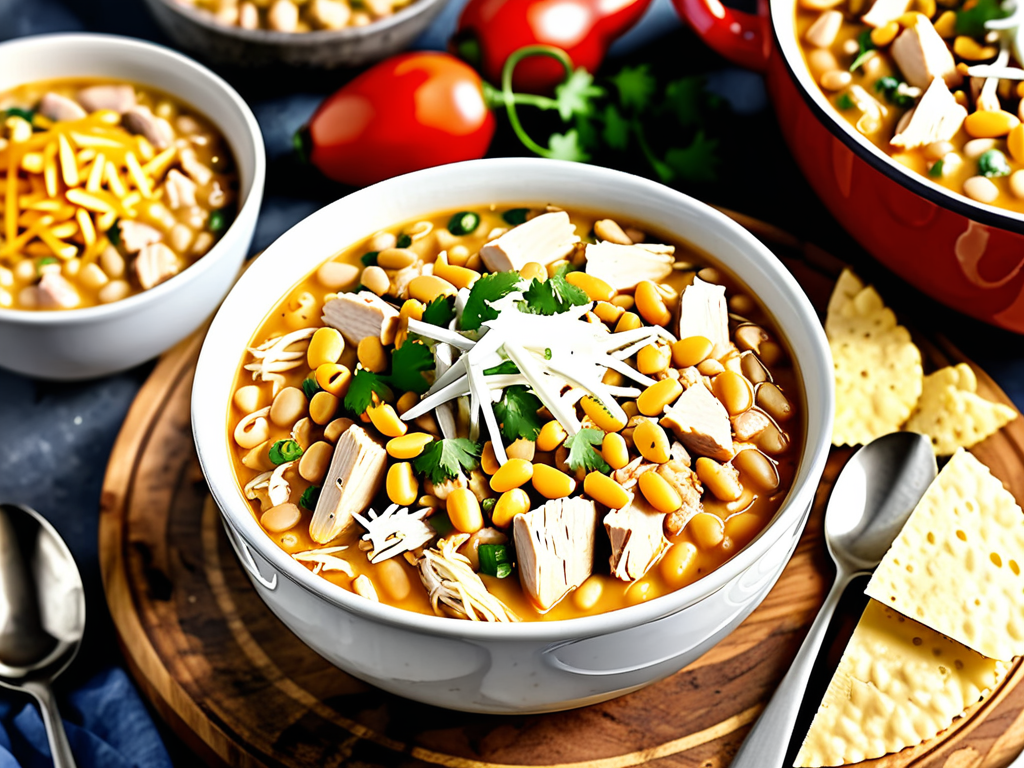 what to serve with white chicken chili