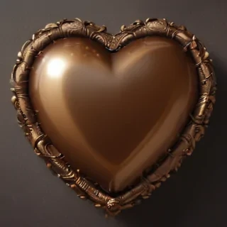 brown heart