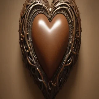 brown heart