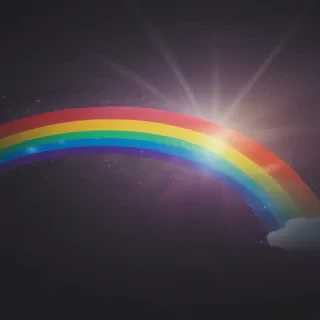transparent background rainbow clipart