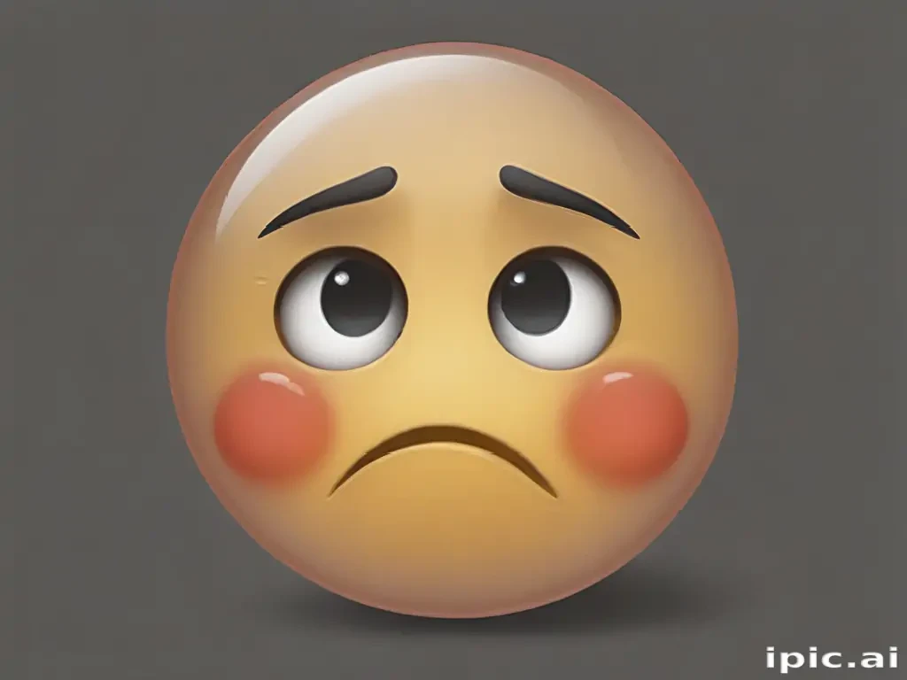 sad emoji transparent
