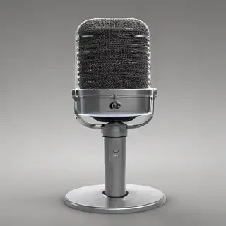 transparent microphone