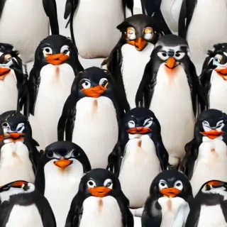 penguin background