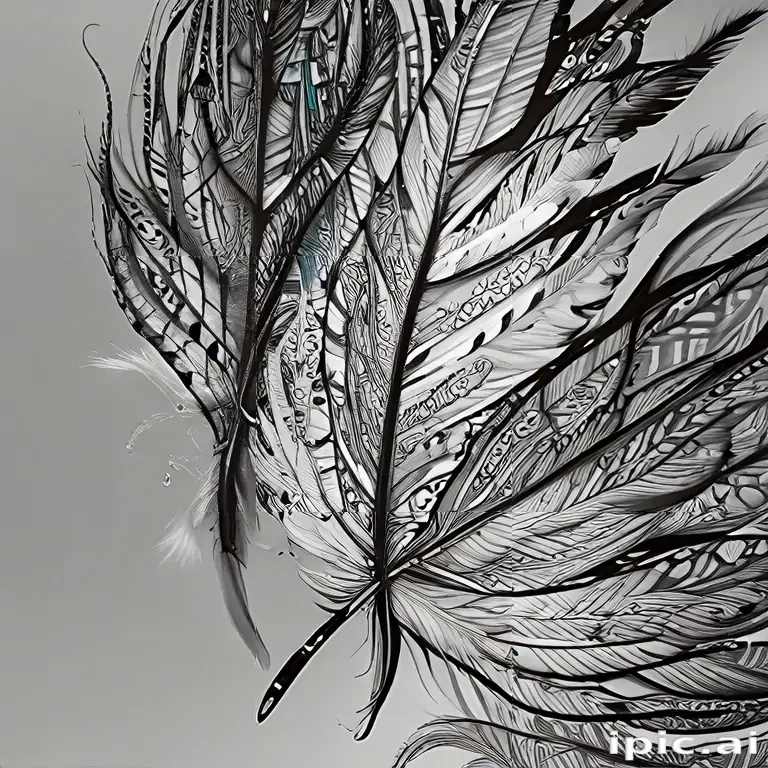 feather design