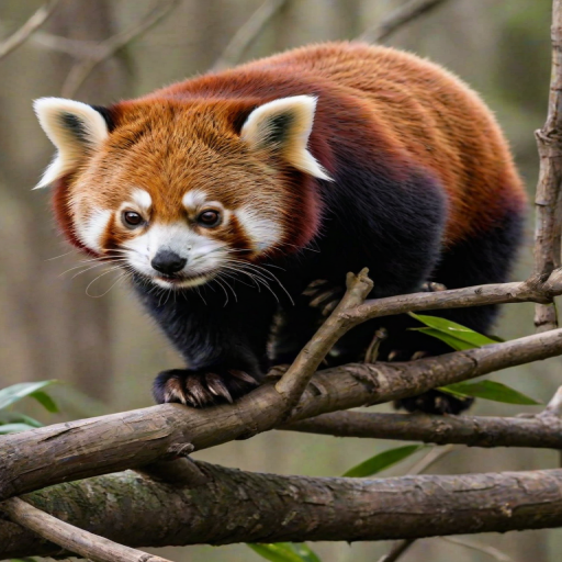 red panda png