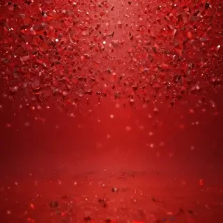 sparkly red background