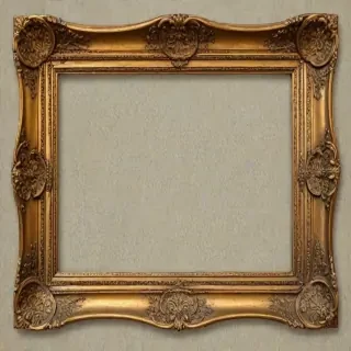 antique frame png