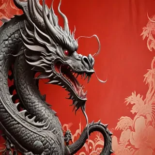 chinese dragon background
