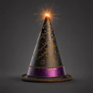 transparent background birthday hat