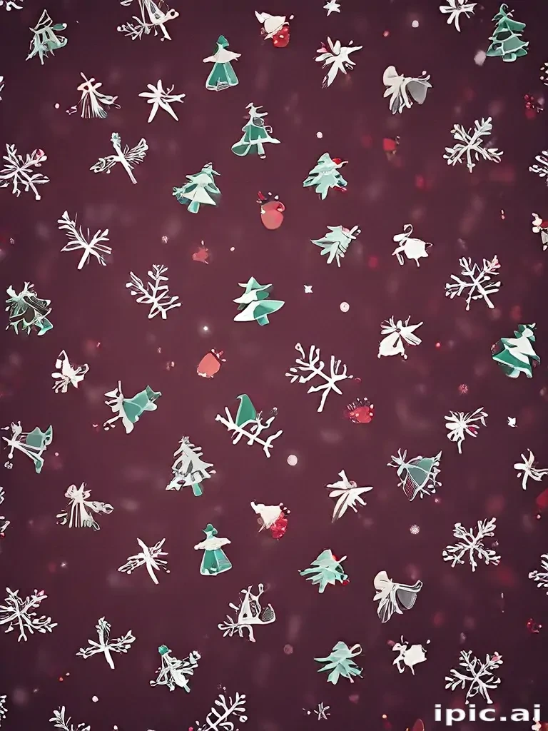 simple christmas wallpaper