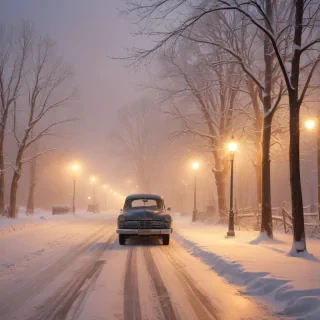 vintage winter pictures