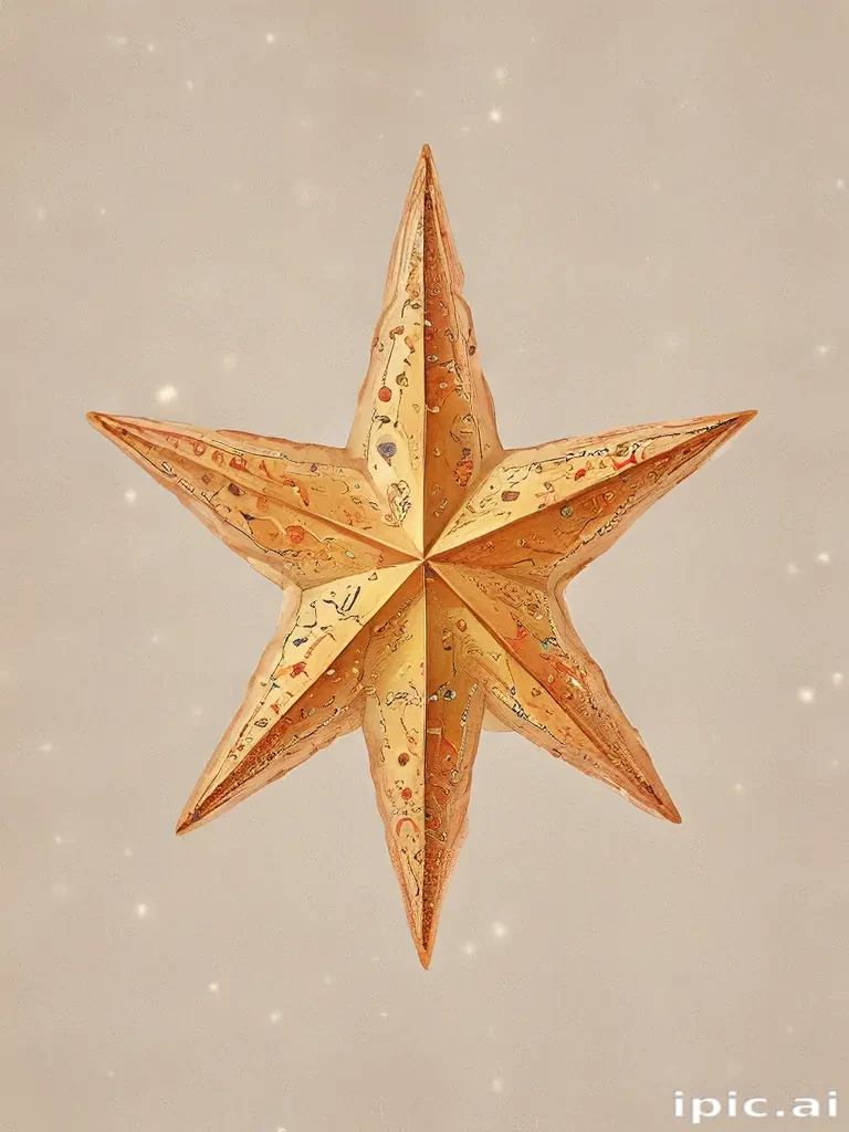 christmas star clip art