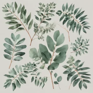 transparent eucalyptus clipart