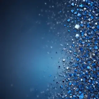 blue sparkle background