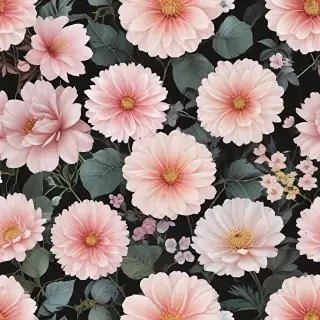 aesthetic flowers transparent