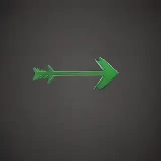 arrow with transparent background