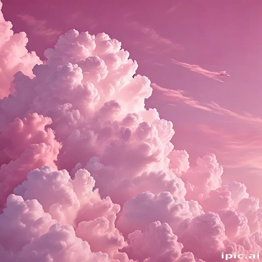 pink clouds wallpaper