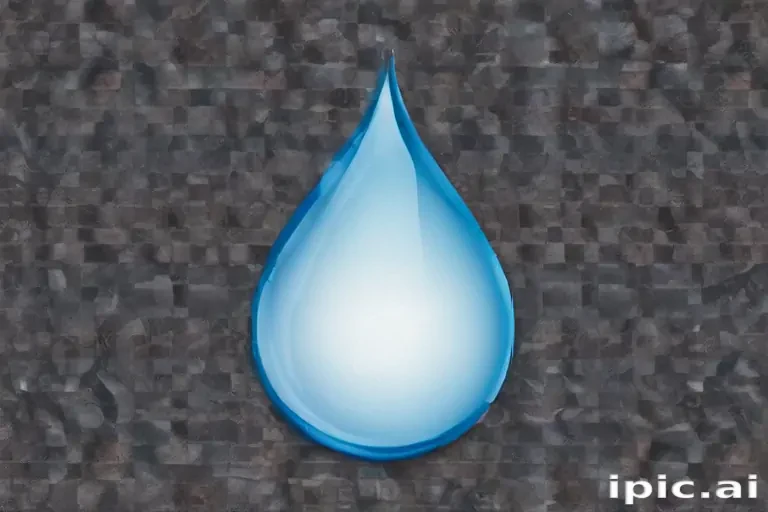 clipart drop of water