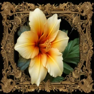 png border flower