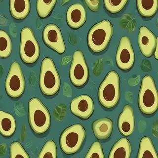 cute avocado wallpaper