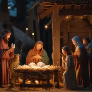 manger scene images free