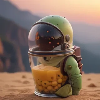 aesthetic cute boba wallpaper