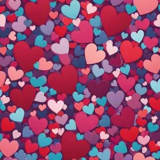 hearts background wallpaper