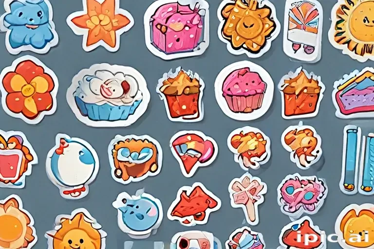 clipart of stickers