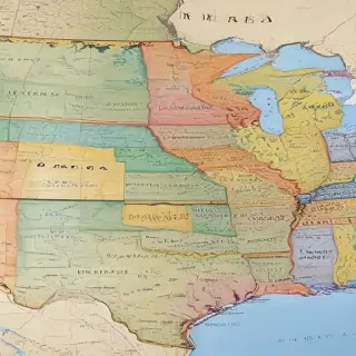 map of the united states of america