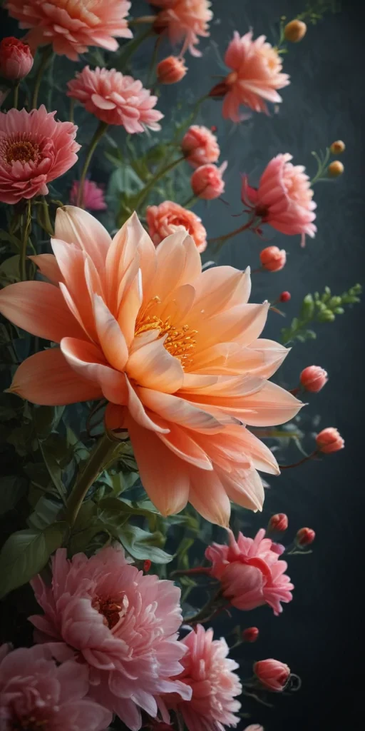 flower screen background