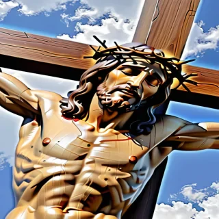 pics of jesus on the cross