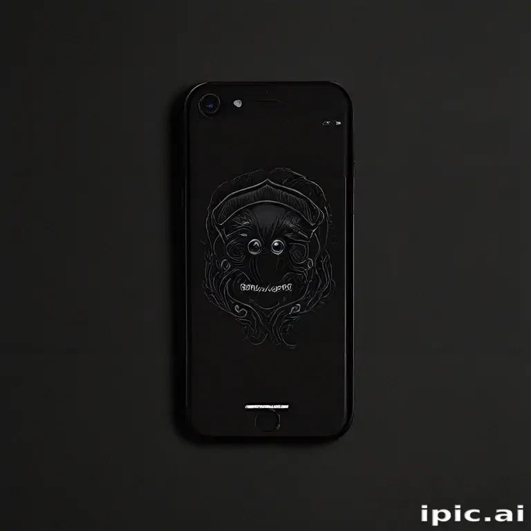 black phone wallpaper