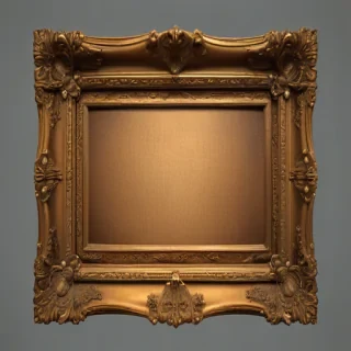 antique frame png