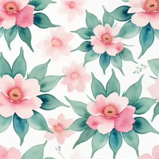 watercolor floral background