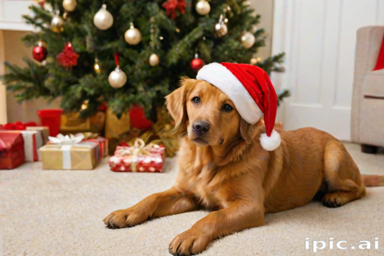 pictures of dogs christmas