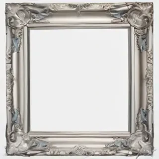 silver picture frame png