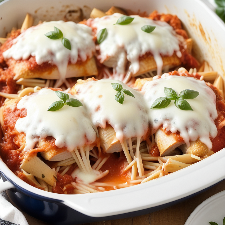 dump and bake chicken parmesan