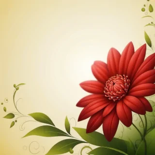 red flower background