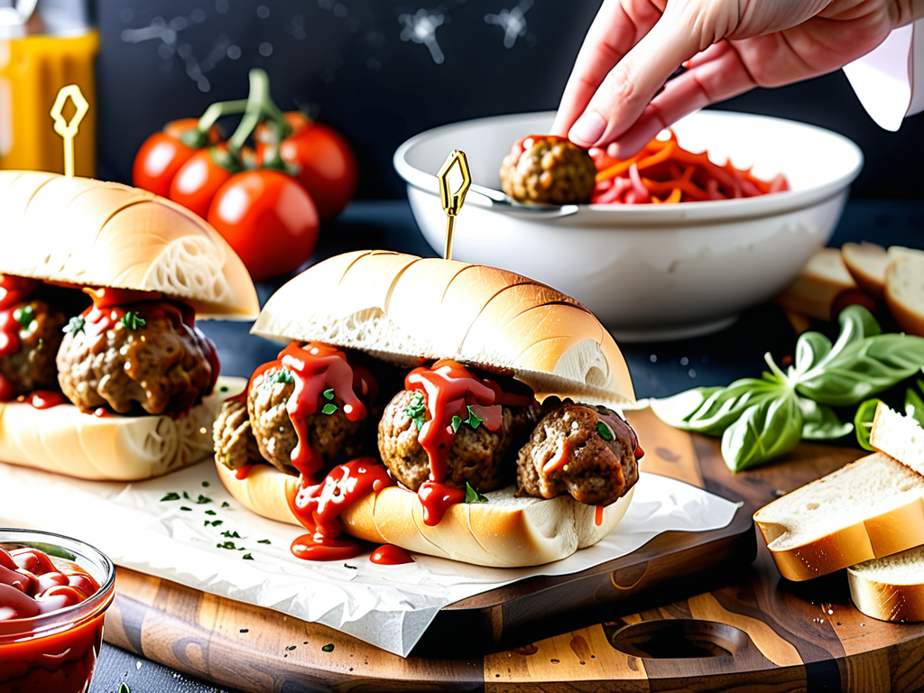 what to serve with meatball sandwiches
