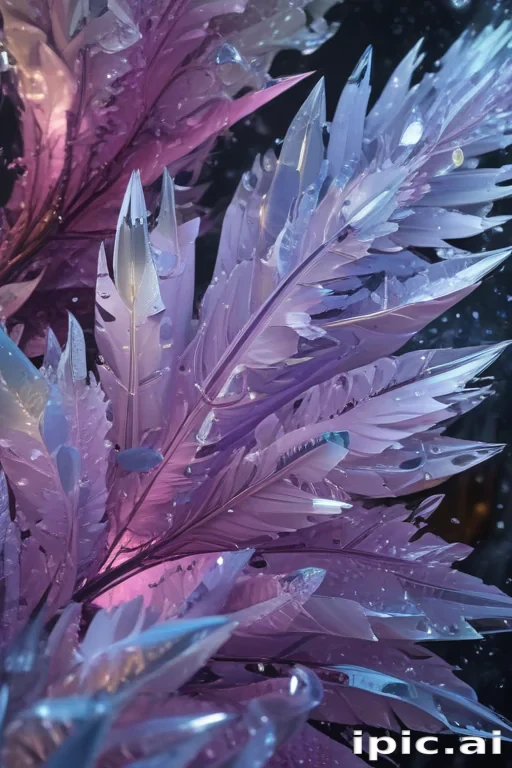 crystal background wallpaper