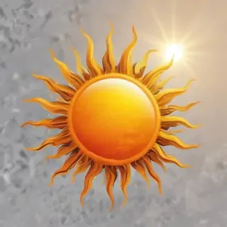 sun clipart no background