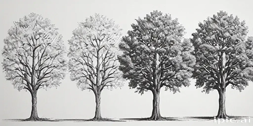 images of trees for drawing