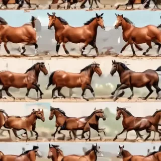 horses cartoon