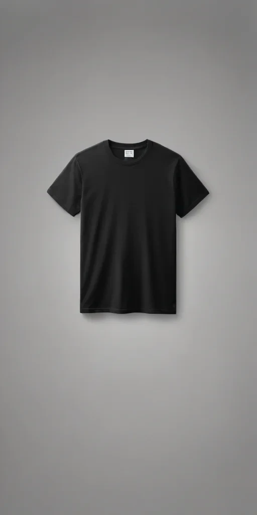 black t-shirt png