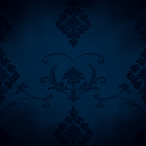 create an abstract texture background with dark blue and black hues featuring a subtle, elegant damask pattern