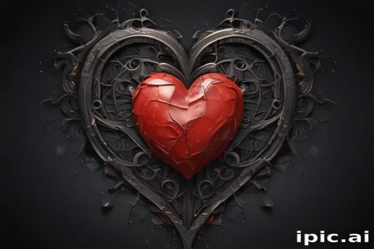 aesthetic heart wallpaper